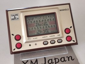 Nintendo MH-06 Manhole LSI Game and Watch Used Japan Vintage Retro #03078525