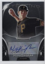 2013 Bowman Sterling Prospect Auto Nick Kingham #BSAP-NK Auto 0ja4