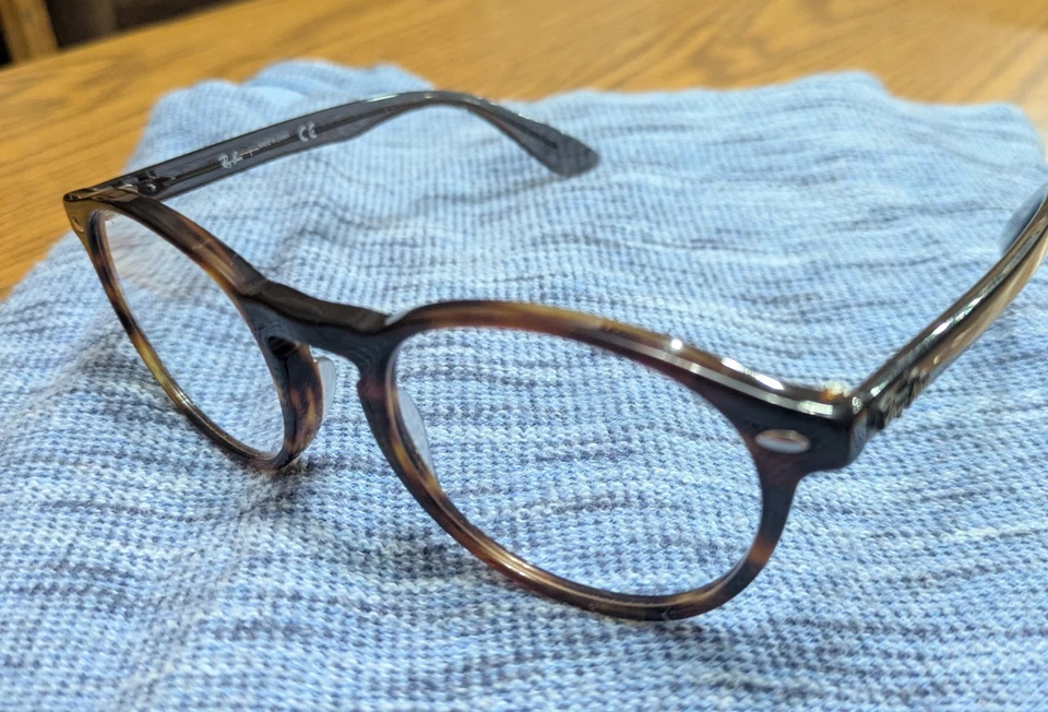 Gafas Ray-Ban RB5283 Rayas Habana - Nuevas Sin Etiquetas - Venta al por menor por $222 Foto 2 de 4