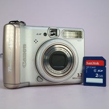 Canon Digital Camera PowerShot A510 3.2MP Silver Tested