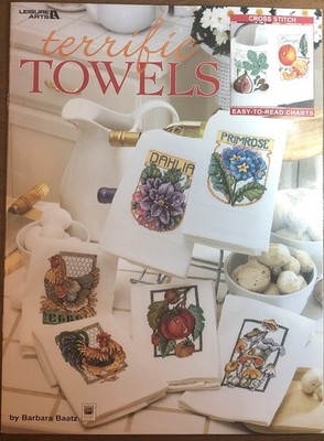 Cross Stitch Patterns by Barbara Baatz Chickens Mushrooms Fruits Leisure Arts