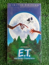E.T. The Extra Terrestrial Limited Edition VHS 2002 Brand New Sealed
