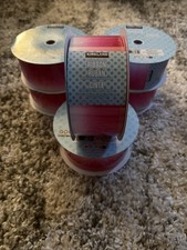 6x Kirkland Signature Wire-Edged PINK WHITE Ribbon 50Yards 2.5" BRAND NEW