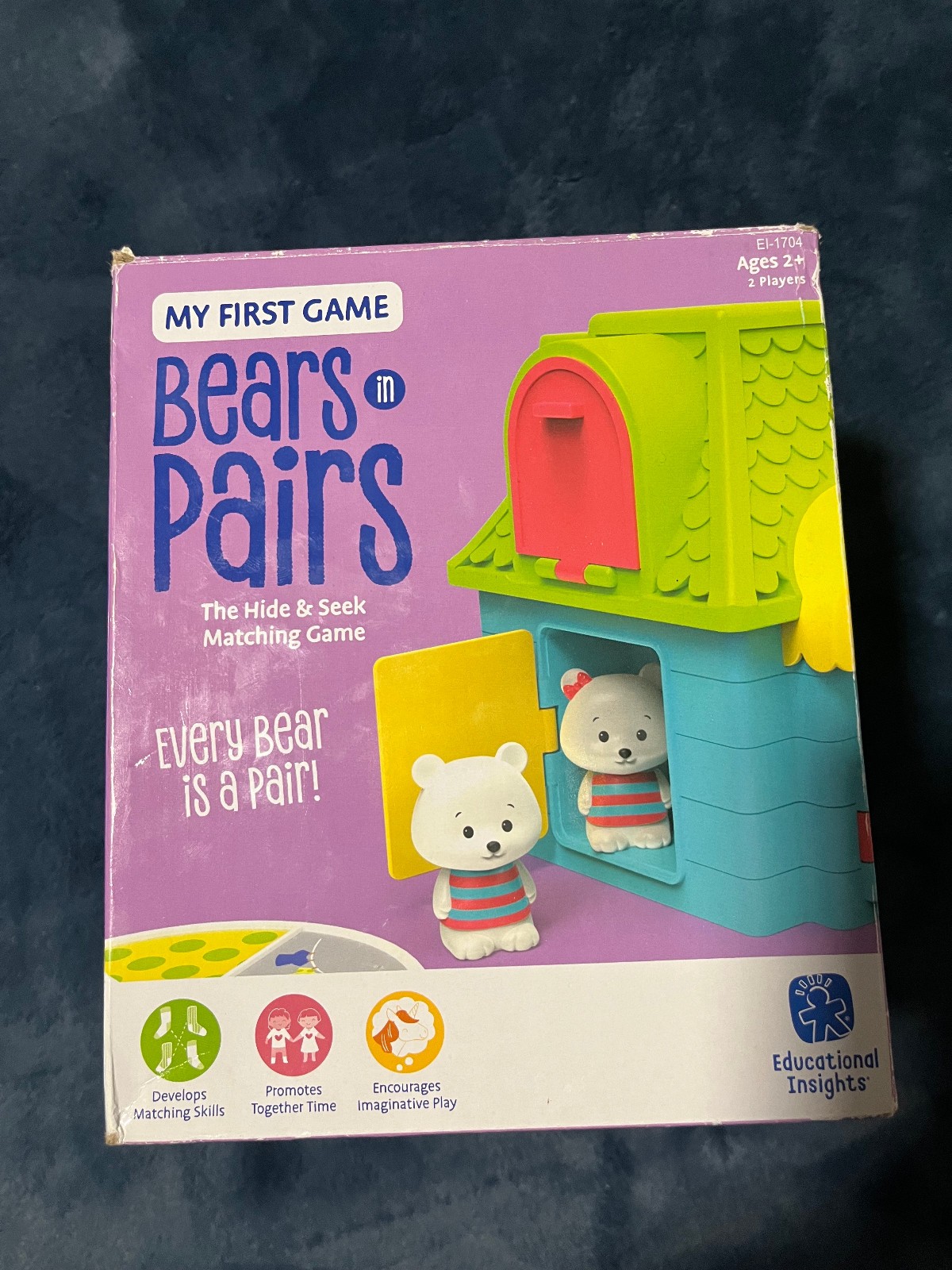 Educational Insights My First Game: Bears in Pairs, Memory & Matching Game Used
