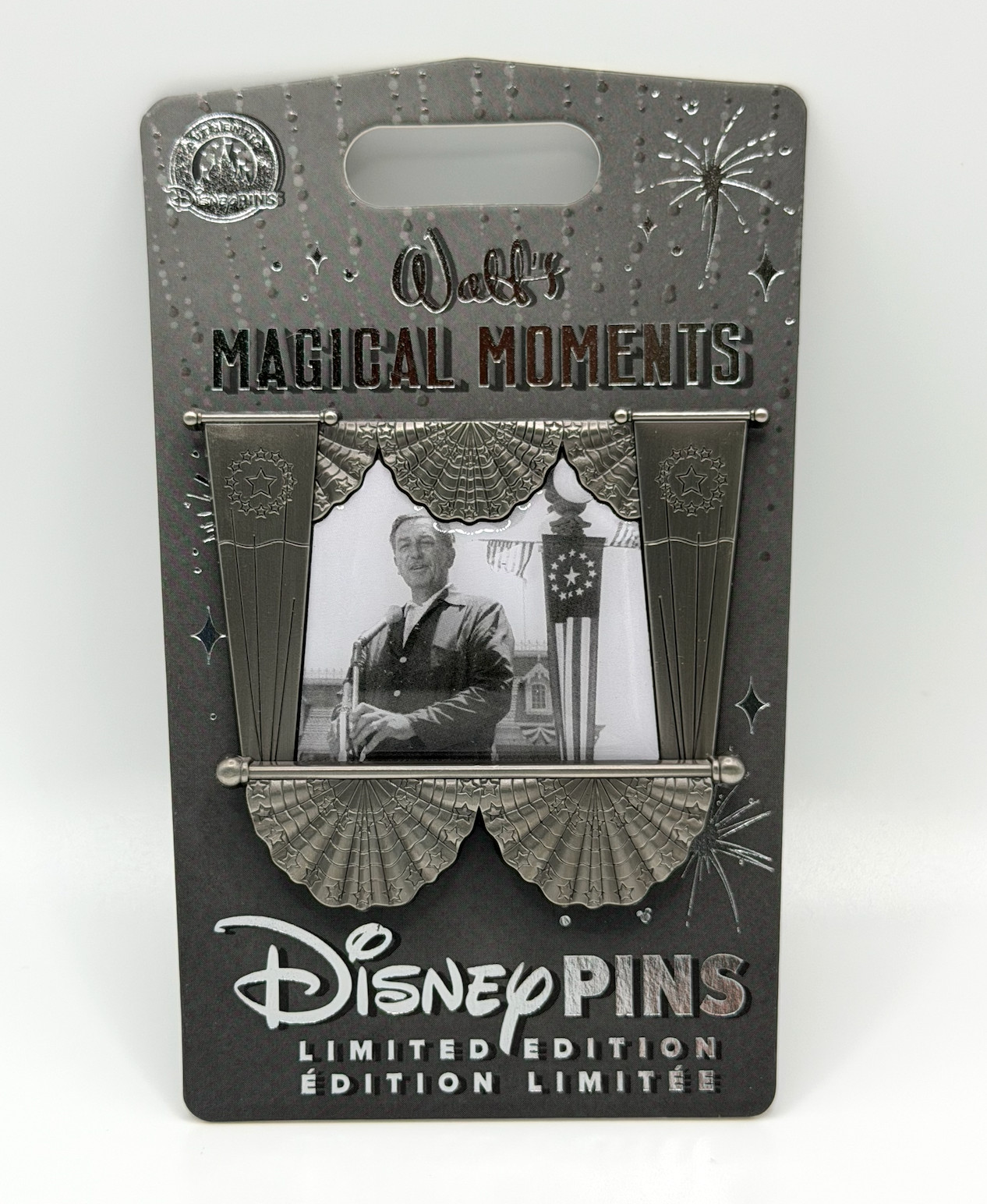 2026 Walt Disney DISNEYLAND DEDICATION SPEECH PIN Walt's Magical Moments LE 3000