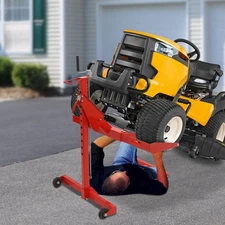 Easy Lawn Mower Jack Lift For Riding Tractors 450Lbs Capacity Lawn Tractor Lift