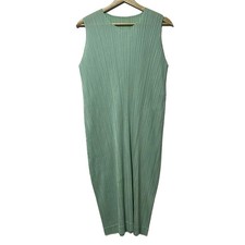 Auth PLEATS PLEASE - Mint Green Women's Dress