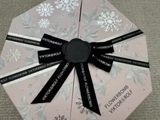 Flowerbomb Viktor Rolf Eau De Parfum 3.4fl oz + Body Lotion 4 Piece Box Gift Set