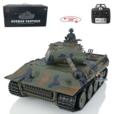 Limited Stock Henglong 1/16 7.0 Plastic Ver German Panther V RTR RC Tank 3819