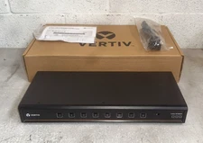 New Open Box - VERTIV CYBEX SC985DP KVM / Audio / USB Switch - 8-Ports