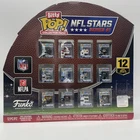 NEW BOX DAMAGE : Funko Pop! NFL Stars Collector Pack Bitty POP! Series 1 - 12 pc