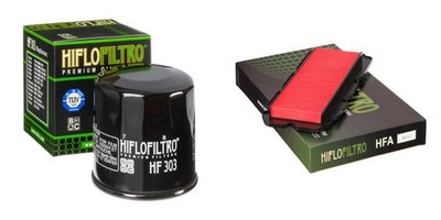 HIFLO FILTRO Oil and Air Filter Kit for HONDA GL1500 F6C Valkyrie SC34 97-03