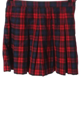 H&M Jupe évasée Dames Jupe T EU 38 rouge-bleu style décontracté - Photo 1/4