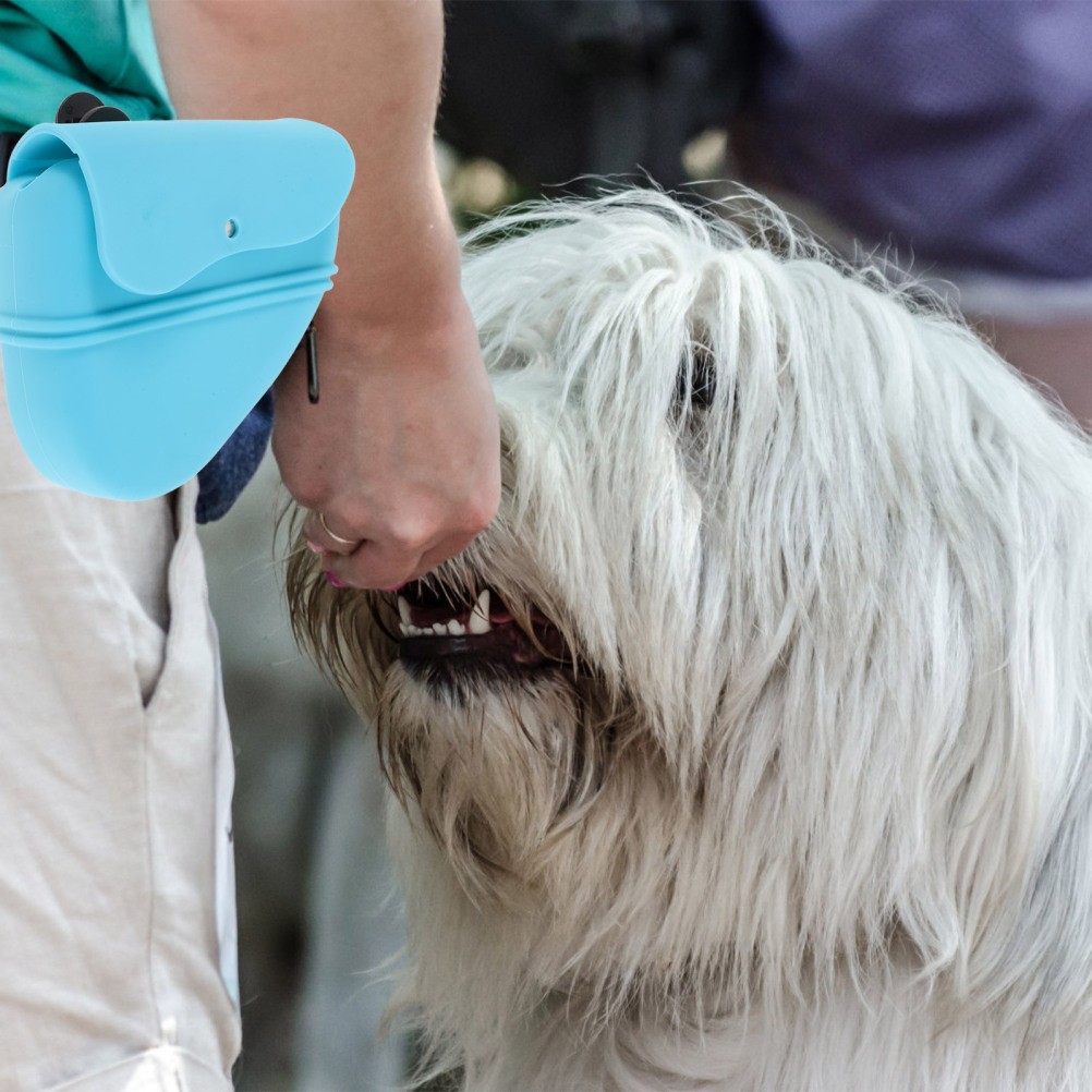Accessori da Passeggio per Cani di Taglia Grande Trattare Sacchetto Silicone foto 6