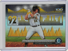 2024 Bowman - Garret Forrester #BTP-92 Bowman Top 100 Prospects Insert 