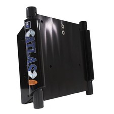 T-H Marine ATLAS trade; 12" Set Back Hydraulic Jack Plate - Gloss Black Anodized
