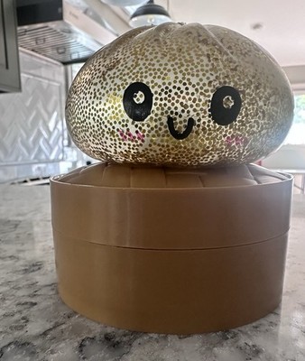 Squeezy Dumplings Rare Gold Glitter Edition New In Box Collectible