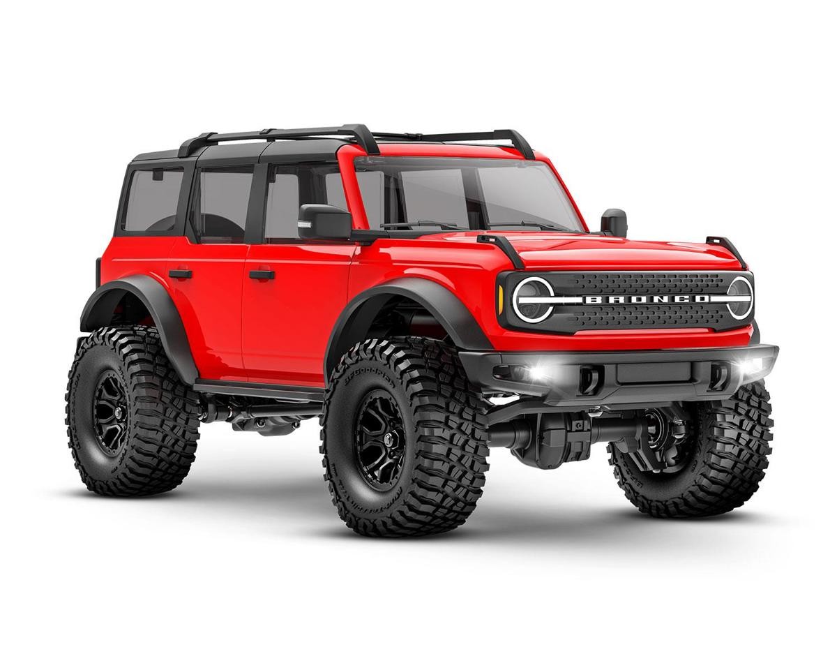 トラクサス 1/18 TRX4M Bronco フォード ブロンコ クローラー Traxxas TRX-4M 1/18 Electric Rock Crawler w/Ford Bronco Body (Red