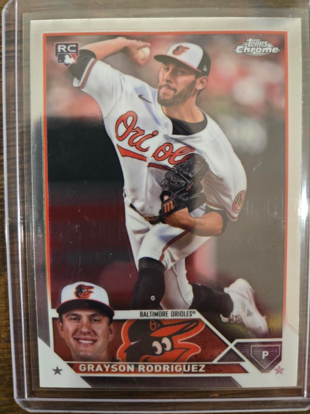 2023 Topps Chrome Update Series - Grayson Rodriguez #USC98 Prism Refractor (RC)