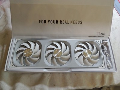 JONSBO ZA-360W PC Case Fan,All(3)-in-One,Single Frame Unit 120mm ARGB,PWM, Silen