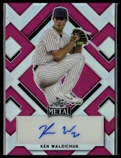2022 Leaf Metal #BA-KW2 Ken Waldichuk Autograph /15