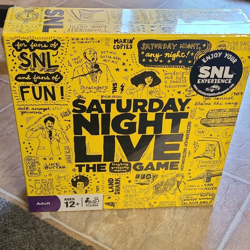 Discovery Toys Saturday Night Live The Game Improv Trivia Ages 12+ 4 Players