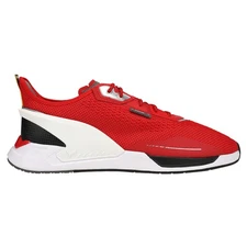 PUMA Scuderia Ferrari Ionspeed Lace Up  Mens Red Sneakers Casual Shoes 306923-02