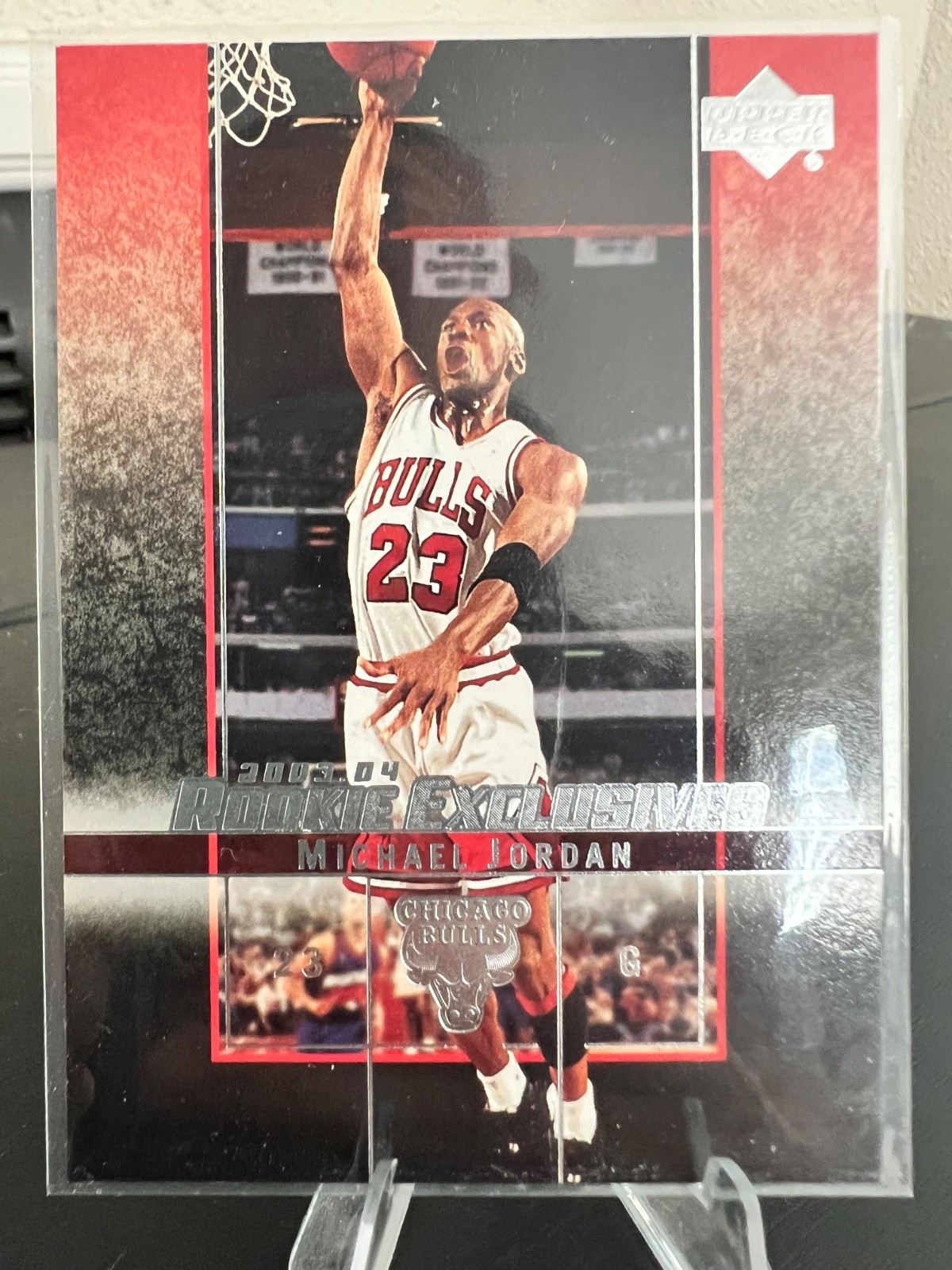 2003-04 Upper Deck Rookie Exclusives - Michael Jordan #60