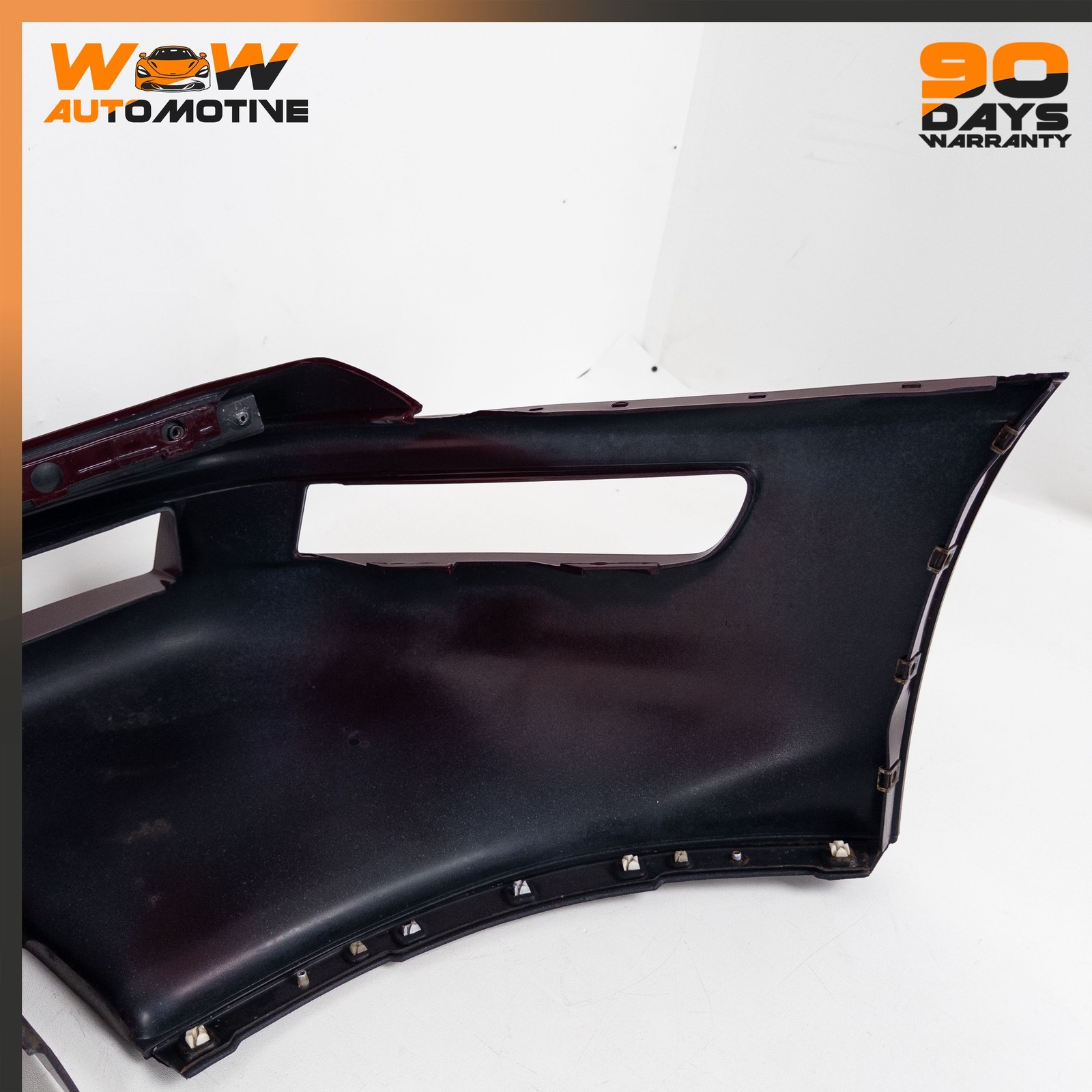 91-96 CHEVROLET CORVETTE C4 FRONT BUMPER COVER TRIM PANEL RED ASSEMBLY OEM