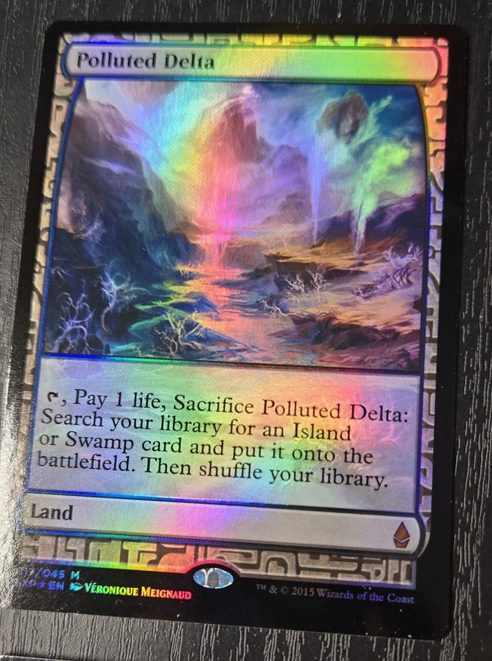 Mtg Polluted delta X4 Zendikar Expedition foil - Image 2 of 4