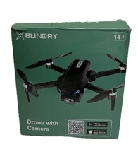 BLINORY Drone with Camera, 2K HD FPV Drone with Brushless Motor, Altitude Hold,
