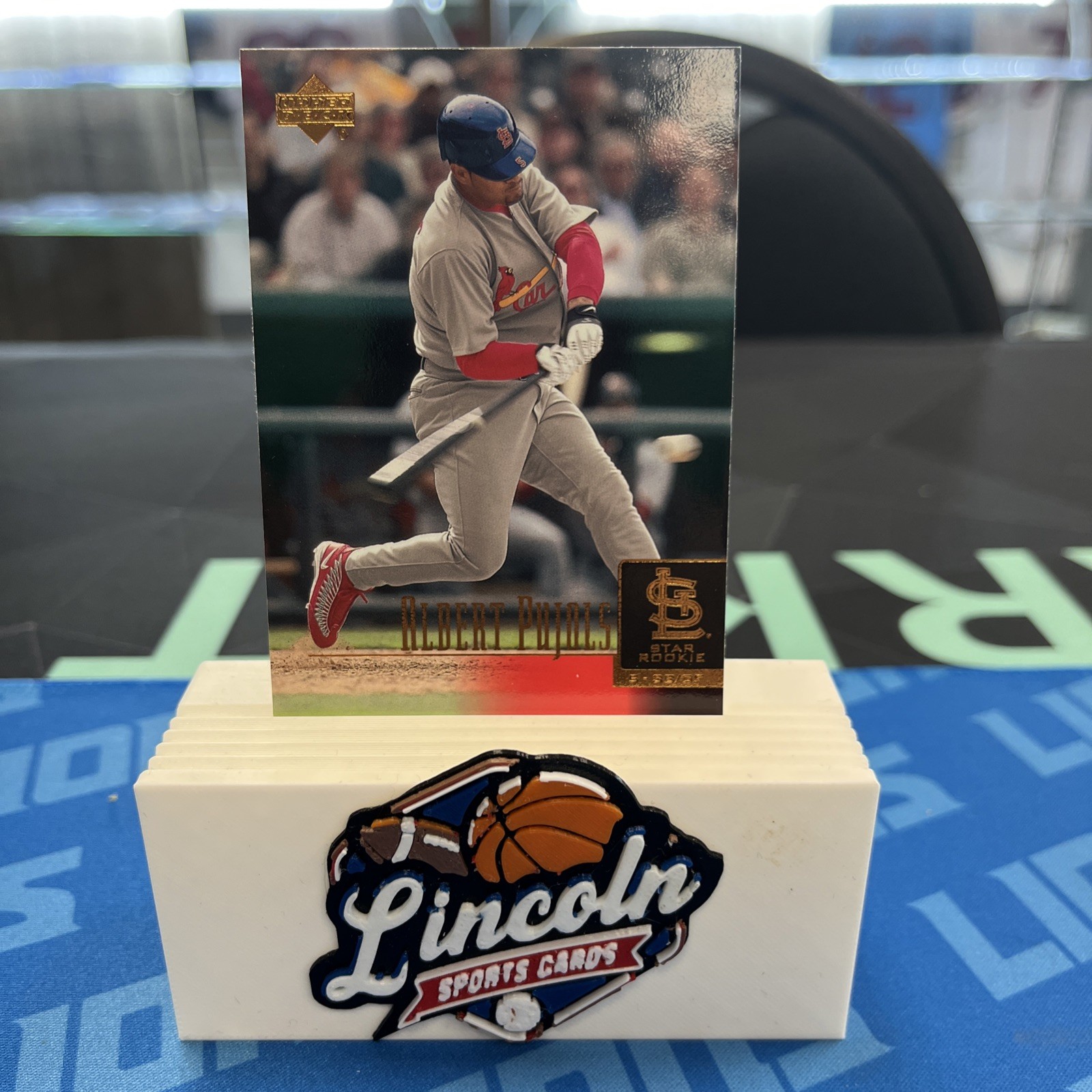 Upper Deck 2001 Star Rookie Albert Pujols #295 St. Louis Cardinals MLB Baseball