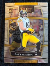 2021 Panini Select Rookie Pat Freiermuth Pittsburgh Steelers Football Card No. 5