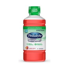 Pedialyte AdvancedCare Electrolyte Solution, Cherry Punch, 33.8 fl oz 1 Liter 