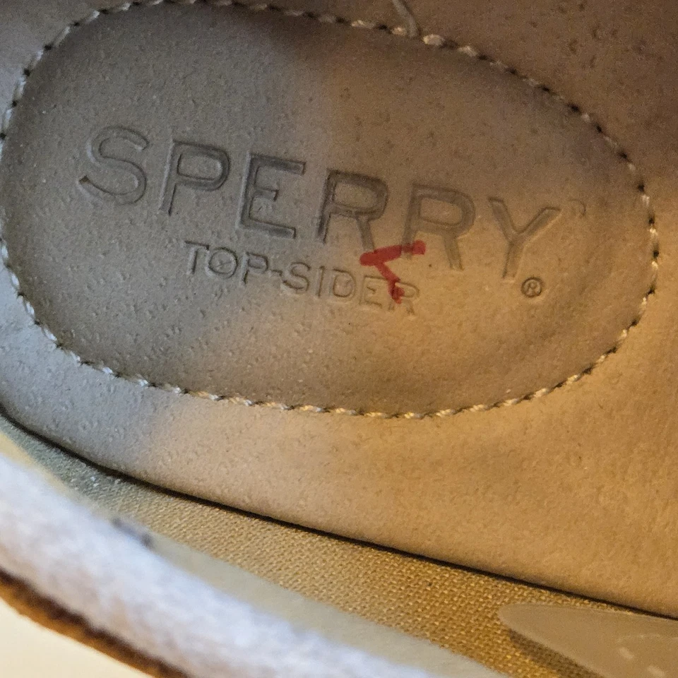 Zapatos de barco Sperry Top-Sider 82426 Songfish lana lino para mujer EE. UU. 6,5 M 2 tonos Foto 4 de 4