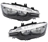 Scheinwerfer FüR BMW 3Er F30 F31 Ab 2015 H7 Halogen LWR Stellmotor Set
