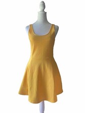 Divided H&M 8 BodyCon Dress Golden