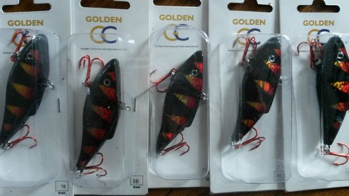PRED-X Rainbow Rattler 16g Tiger Lure in Copper, Free Delivery!! WB01-217010 - Picture 6 of 6