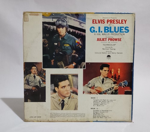 Elvis Presley - GI Blues - Musik Vinyl Schallplatte - Picture 2 of 4