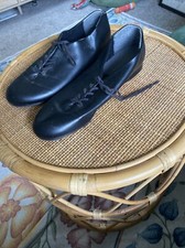 Capezio Adult Size 11 Black Tic Tap Toe Shoe Tele Tone Tap