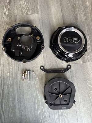 Harley Davidson Air Cleaner Box Backplate 107 Cubic Cover, Airfilter,  29000154