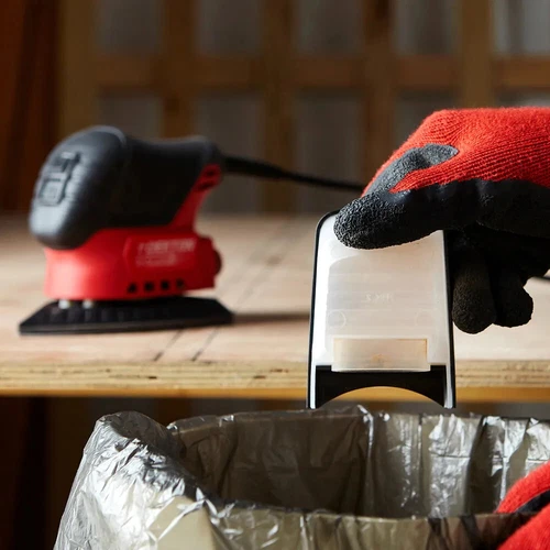 Pro Mini Detail Sander Power 240V 75W + Staubbox + Schleifblätter - Bild 17 von 21