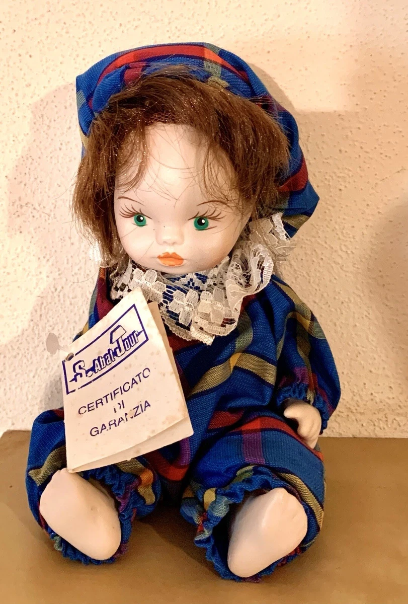 Bella Piccola Bambola Artistica Vintage Cleo Faenza 2 - Poupée De Collection Italienne