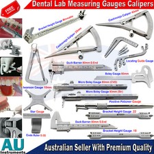 Orthodontic Dental Lwanson Gauge Calipers Lab Crown Diamonds Gauge Measuring New