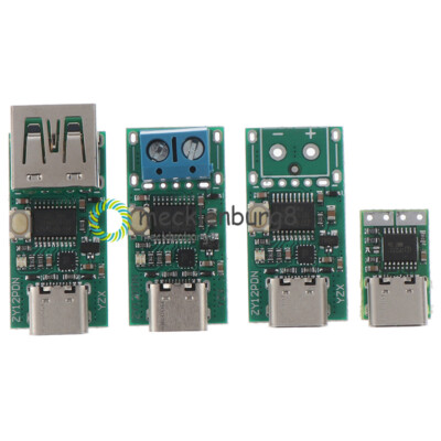 ZY12PDN ZYPDS USB-C Type-C PD2.0 3.0 to DC USB Fast Charge Trigger Poll Detector