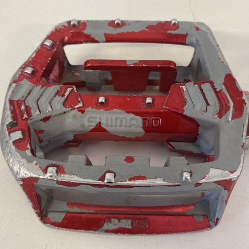 Shimano PD-MX15 Pedals Vintage Old School BMX 1/2" GT Red - Picture 3 of 10