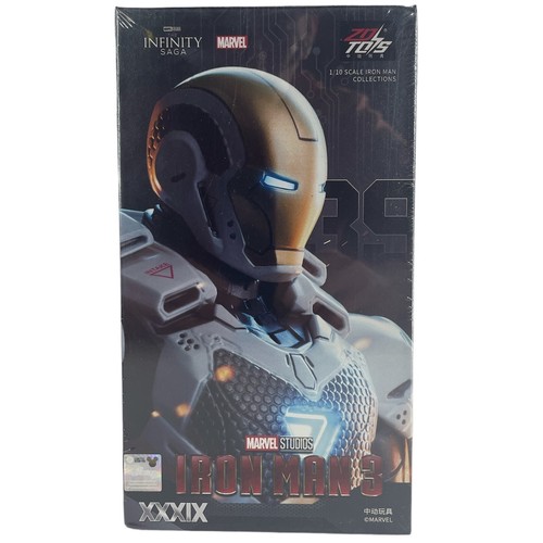 ZD Iron Man Ironman MK1-Mk7 MK42 MK45 MK85 War Machine Figur Sammlung Neu Box - Bild 63 von 98