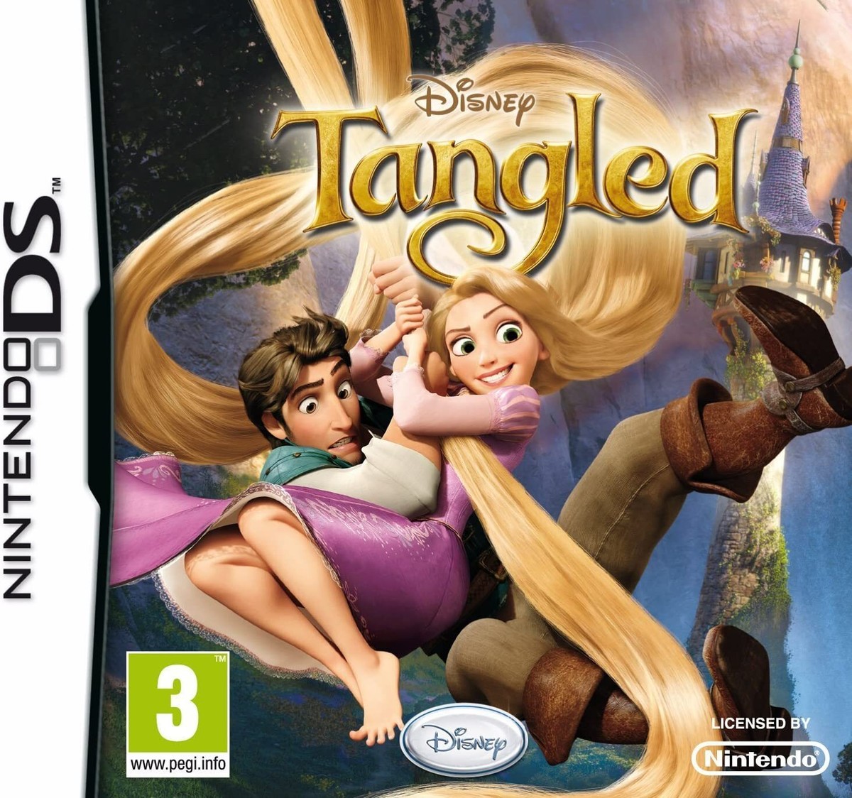 Disney Tangled - Nintendo DS Kids Action Adventure Simulation Video Game