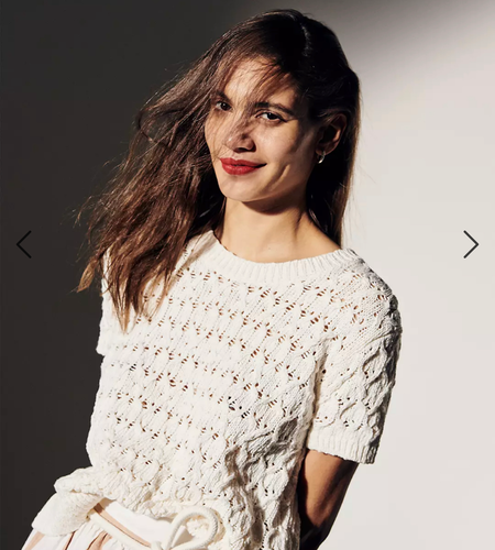Madewell Carrington Sweater Tee Size 