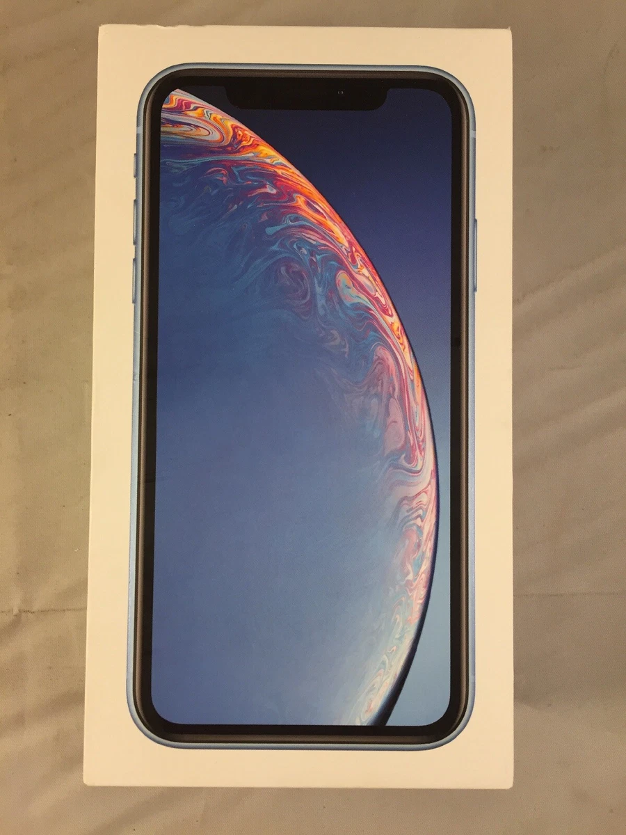Apple iPhone XR BOX ONLY Blue 128 GB - Empty Box